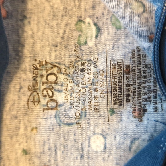 Disney Baby Footie Onsie - Picture 5 of 6